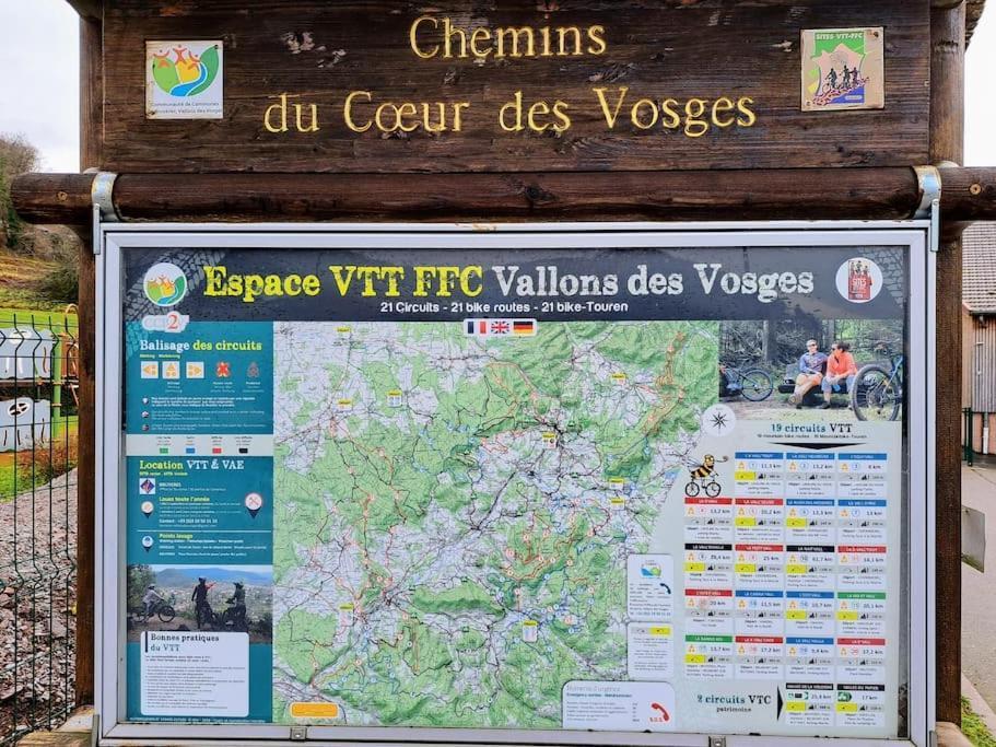 Gite Spa "La Foret Argentee" Proche Gerardmer Laveline-du-Houx Ngoại thất bức ảnh