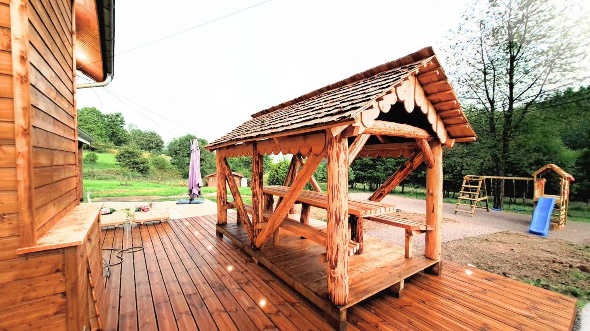 Gite Spa "La Foret Argentee" Proche Gerardmer Laveline-du-Houx Ngoại thất bức ảnh