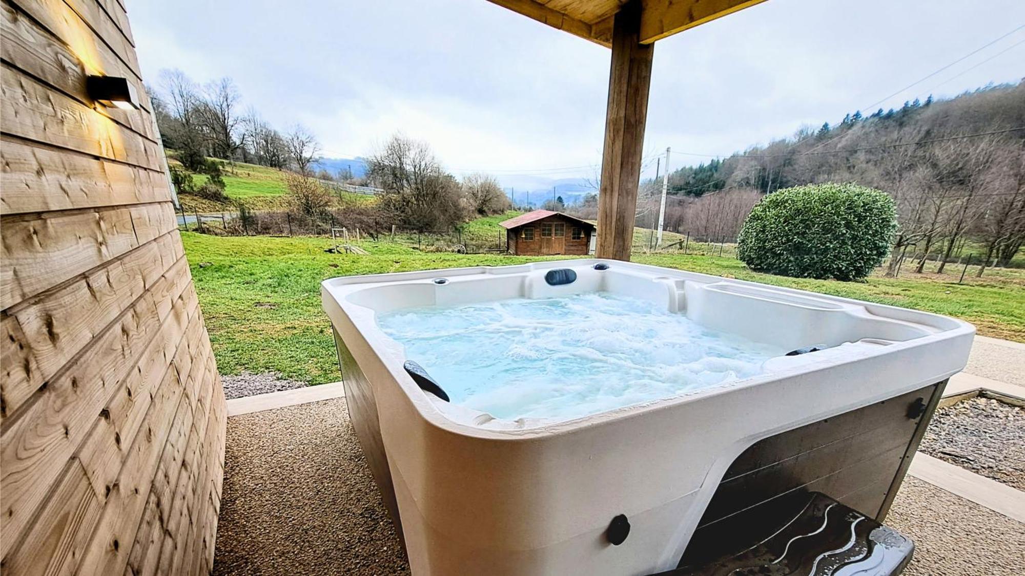 Gite Spa "La Foret Argentee" Proche Gerardmer Laveline-du-Houx Ngoại thất bức ảnh
